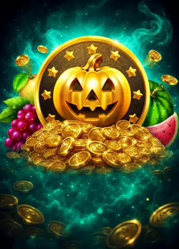 Halloween Coins Hold and Spin