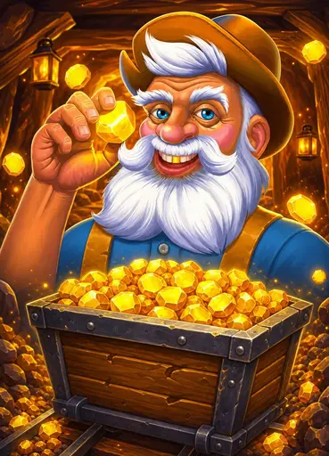 Lucky Gold Miner