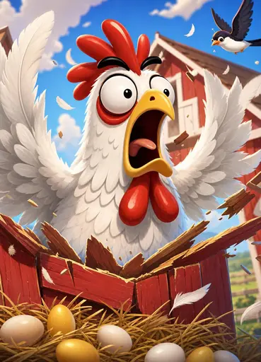 Bonkers Chicken Lock 2 Spin