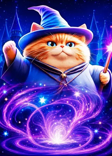 Evil Wizard Cat