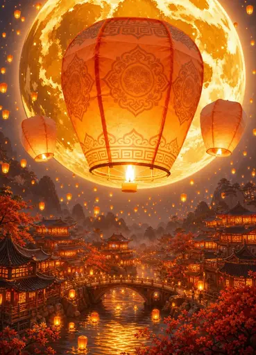 Full Moon Lanterns