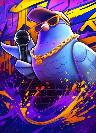 Hip Hop Pigeon