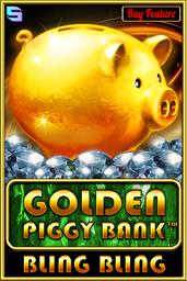 Golden Piggy Bank - Bling Bling